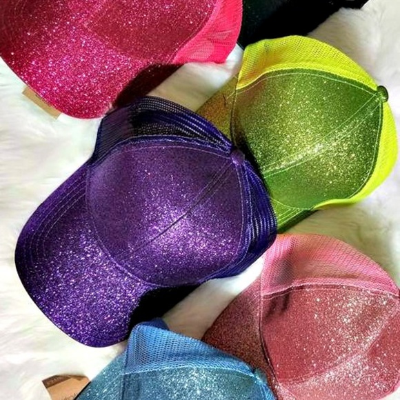 Accessories - CC Glitter Ponytail Cap